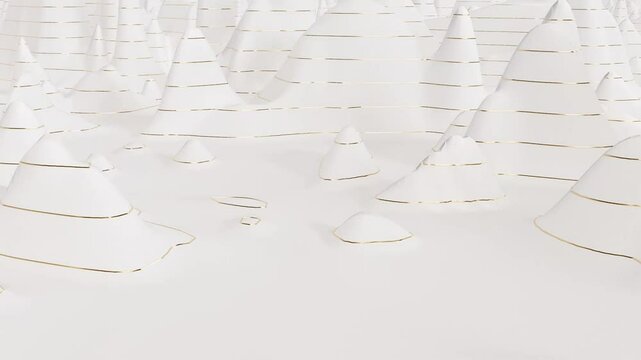 topography curve lines height map