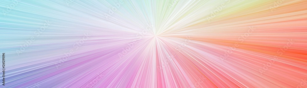 Poster vibrant light rays burst abstract art digital creation colorful spectrum artistic viewpoint visual e