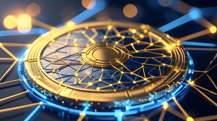 Golden Circuit: A Futuristic Glimpse into Digital Innovation
