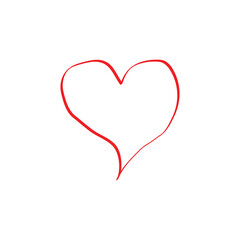 Romantic Heart Illustration for Valentine's Day