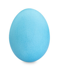 Happy Easter. Bright painted egg isolated on white