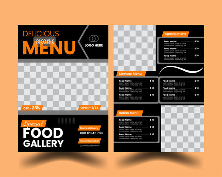 food menu design,I can create customized designs for you, which will perfectly fit your business. 