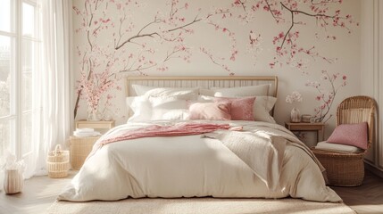 Transform your space cozy bedroom home interior design inviting atmosphere aesthetic appeal featuring chinese che