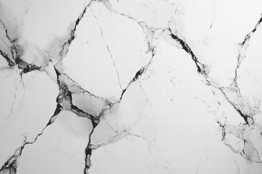 Black and White Marble Texture with Bold Natural Veining.