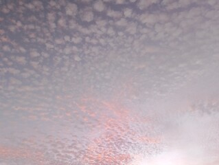 Beautiful sky view with clouds in the sky Great wallpapers