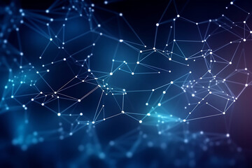 Fototapeta premium Connectivity of digital networks
