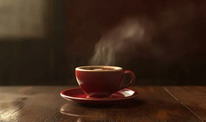 Obraz premium hot coffee - caffe fumante