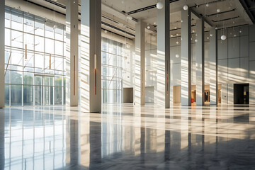 Modern Elegance A Sunlit Urban Haven