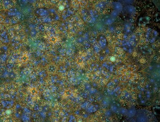 Imaginatory fractal abstract background Image