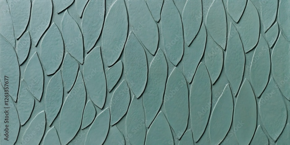 Aufkleber green textured surface creating seamless pattern, serving modern design background needs