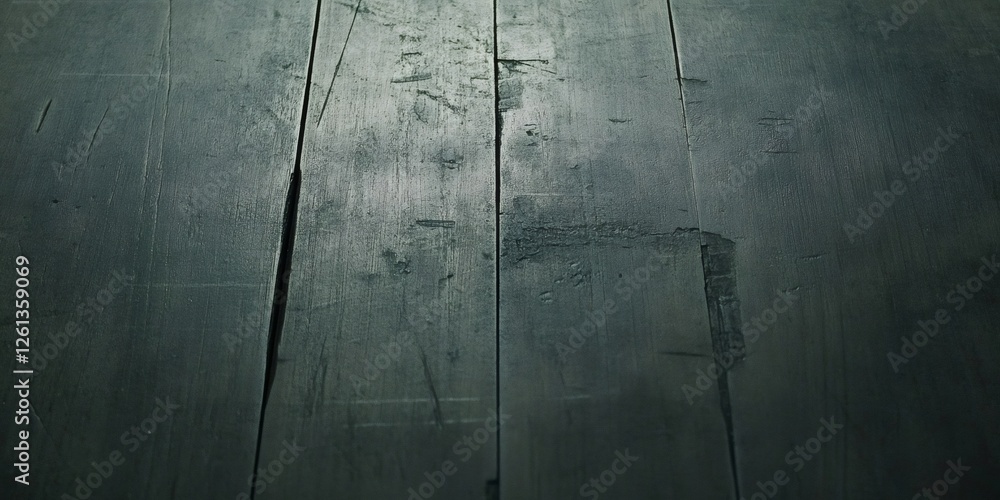 Poster dark wooden floor with planks creating a textured surface, ideal for backgrounds and design projects