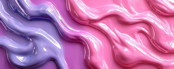 A playful pink and purple plastic clothboard for kids, offering a fun and vibrant background for children's products or events