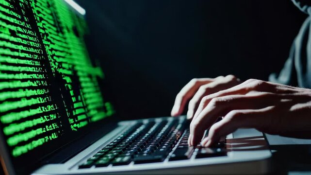 Man working with chat gpt bot AI online, connecting with AI and using a chat GPT. IT engineer software developer programmer interact with chat bot, making writing code