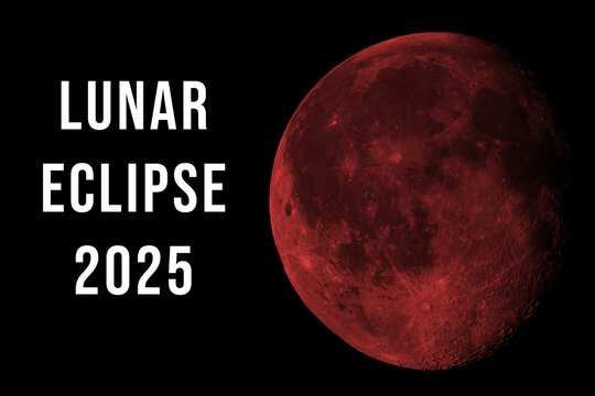 blood lunar eclipse MARCH 2025