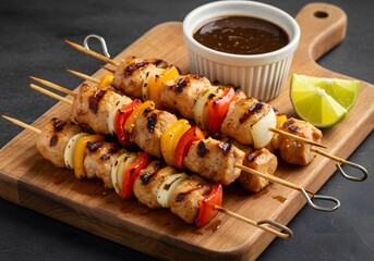 Grilled Chicken Skewers
