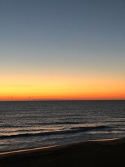 sunset over the sea 3