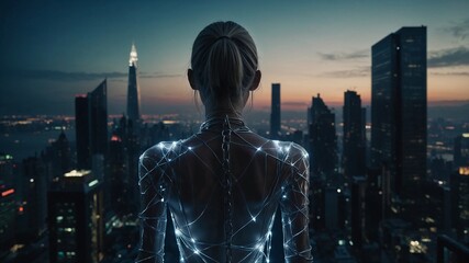 Neon Eden: AI-Crafted Jungle Pyramids with Bioluminescent Vines Under a Cyber Moon