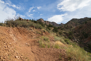 View from Royal Cascade Trail in Canon City, Colorado