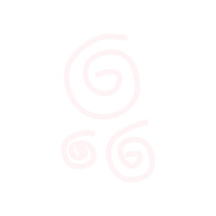 Abstract Spiral Scribble