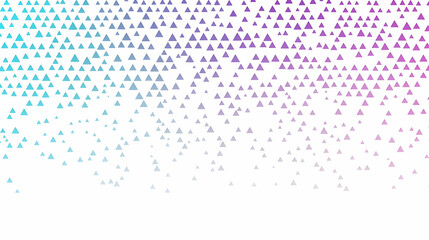 Abstract Triangle Background, Gradient Design, Digital Art, Website Banner, Modern Texture
