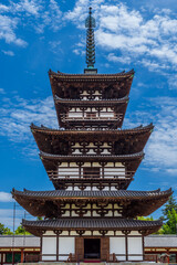【奈良県】薬師寺東塔（世界文化遺産）