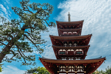 【奈良県】薬師寺 西塔（世界文化遺産）