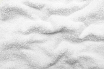 Texture of terry fabric as background