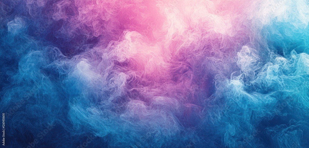 Canvas Prints an abstract blend of blue and pink blur, creating a gradient background perfect for a creative desig