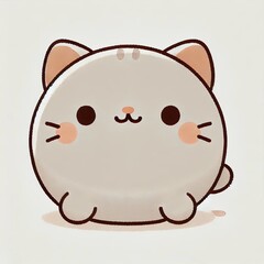 Minimalist Plush Cat Toy