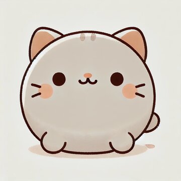 Minimalist Plush Cat Toy