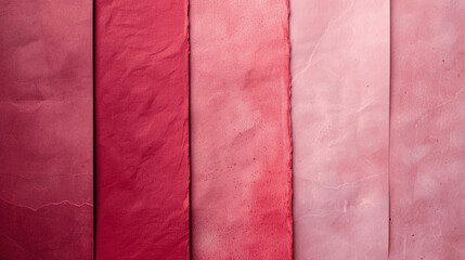red to pink shades wall realistic 