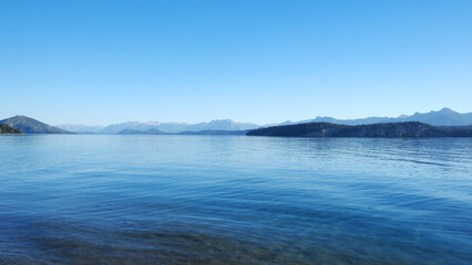 lake among the mountains