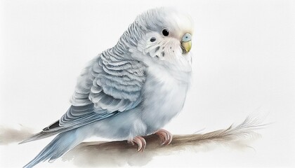 Fototapeta premium Kleiner niedlicher Wellensittich