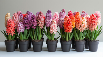 Spring flower bouquets