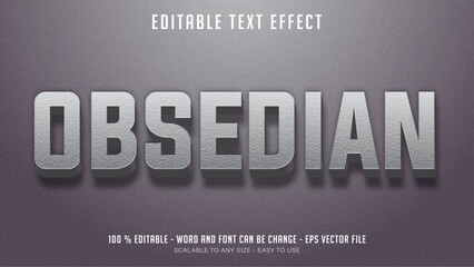 obsedian editable text effect