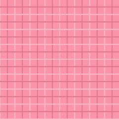 Title:  Subtle Shades: Seamless Pink Grid Pattern Background