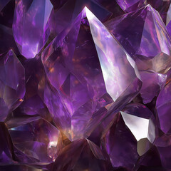 purple crystal background