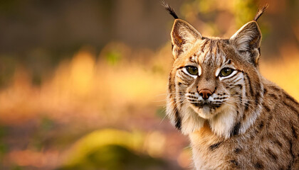Fototapeta premium Close-Up of a Bobcat