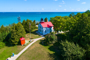 Grand Traverse Light is a lighthouse in the U.S. state of Michigan, located at the tip of the...