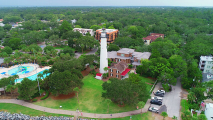 The St. Simons Island Light is a lighthouse on the southern tip of St. Simons Island, Georgia,...