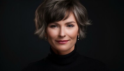Naklejka premium Hübsche junge Frau