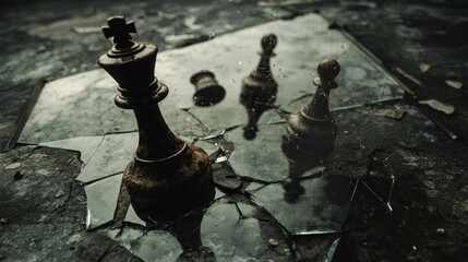 Shattered Dreams: A Fallen King's Reflection