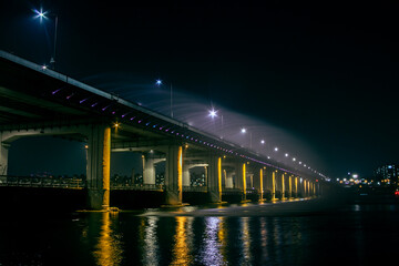 반포대교 무지개분수