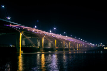 반포대교 무지개분수