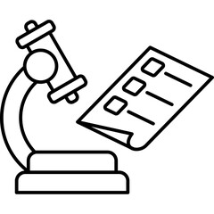 Diagnostic Test Icon