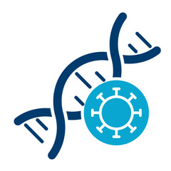Obraz premium Dna Virus Icon