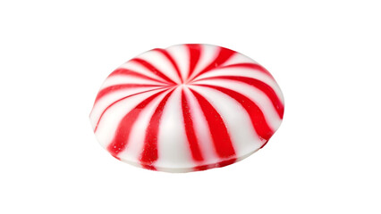 Red and White Peppermint Candy Sweet Treat