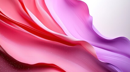 Obraz premium Abstract Pink and Purple Swirling Waves Design