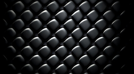 Obraz premium Abstract Dark Diamond Pattern Shiny Black Tones Repeating Geometric Texture Design Graphic Resource