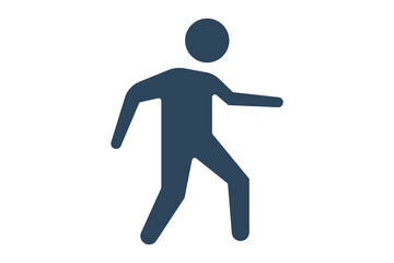 Stepper icon. solid icon style. icon related to gym and fitness. gym elements vector illustration